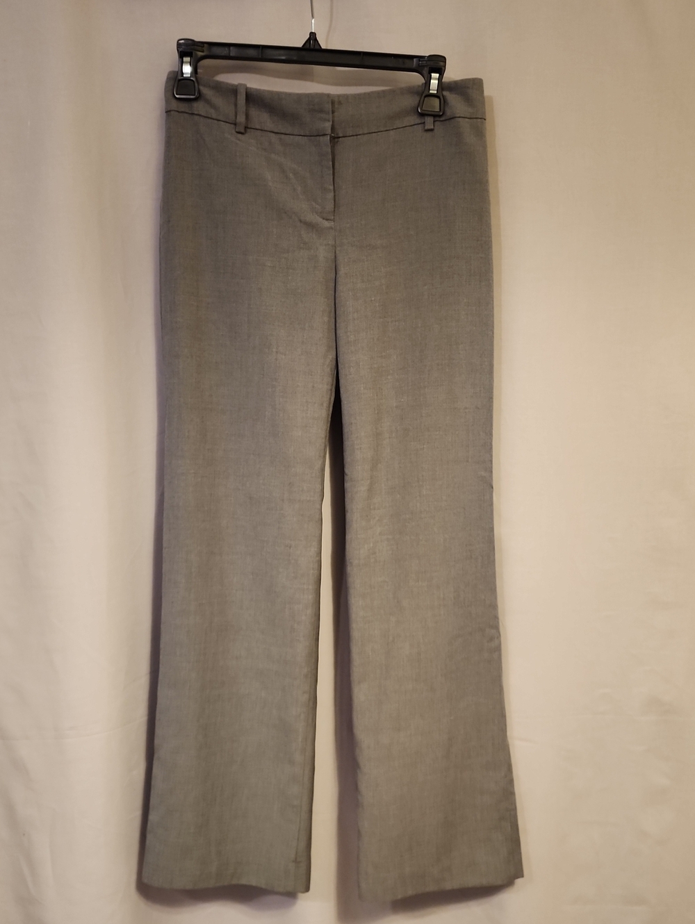 Ann Taylor Gray Wide-Leg Work Trousers